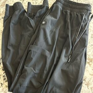 Jaanuu Black Jogger Scrub Pants